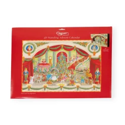 Caspari Advent Calendars|Christmas Decor|Christmas Ballet Advent 3D/Stand Up/Pop Up