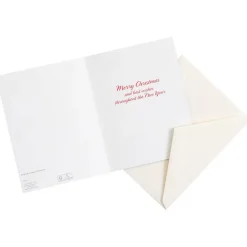 Caspari Christmas And Holiday Cards|Boxed Holiday Cards|Christmas Canines Classic Boxed Christmas Cards - includes 15 cards & envelopes