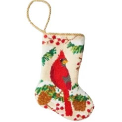 Bauble Stockings Christmas Decor|Ornaments|Christmas Cardinal Bauble Stocking