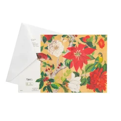 Caspari Christmas And Holiday Cards|Boxed Holiday Cards|Christmas Chinoiserie Classic Boxed Christmas Cards - includes 15 cards & envelopes