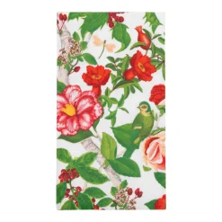 Caspari Paper Guest Towels|Christmas Chinoiserie White Guest Towels - includes 15 Guest Towels