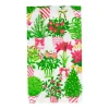 Caspari Christmas Napkins|Paper Guest Towels|Christmas Flower Market Guest Towel Napkins - 15 Per Package