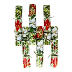 Caspari Christmas Crackers|Celebration Crackers|Christmas Garden Christmas Cracker, 12 Inch - 6 per box