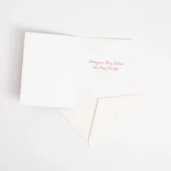 Caspari Christmas And Holiday Cards|Boxed Holiday Cards|Christmas Townhouse Classic Boxed Christmas Cards - includes 15 cards & envelopes