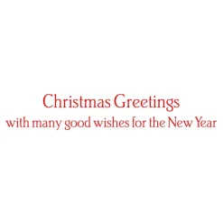 Caspari Christmas And Holiday Cards|Boxed Holiday Cards|Christmas Tree Classic Boxed Christmas Cards - includes 15 cards & envelopes