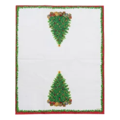 Caspari Paper Guest Towels|Christmas Tree Guest Towels - includes 15 Guest Towels
