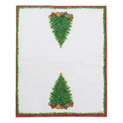 Caspari Paper Guest Towels|Christmas Tree Guest Towels - includes 15 Guest Towels