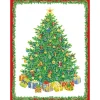 Personalization by Caspari Personalized Holiday Cards|Personalized Christmas Cards|Christmas Tree Personalized Christmas Cards