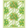 Caspari Bridge|Citrus Topiaries Bridge Tally Sheets - 12 Per Package