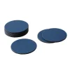 Caspari Mother'S Day|Father'S Day|Classic Canvas Felt-Backed Coasters in Navy - 8 Per Box