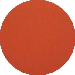 Caspari Graduation Celebration|Placemats|Classic Canvas Round Felt-Backed Placemat in Orange - 4 Each