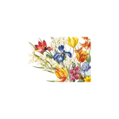 Caspari Greeting Cards|Classic Floral - Birthday Set Of Six Greeting Cards And Envelopes