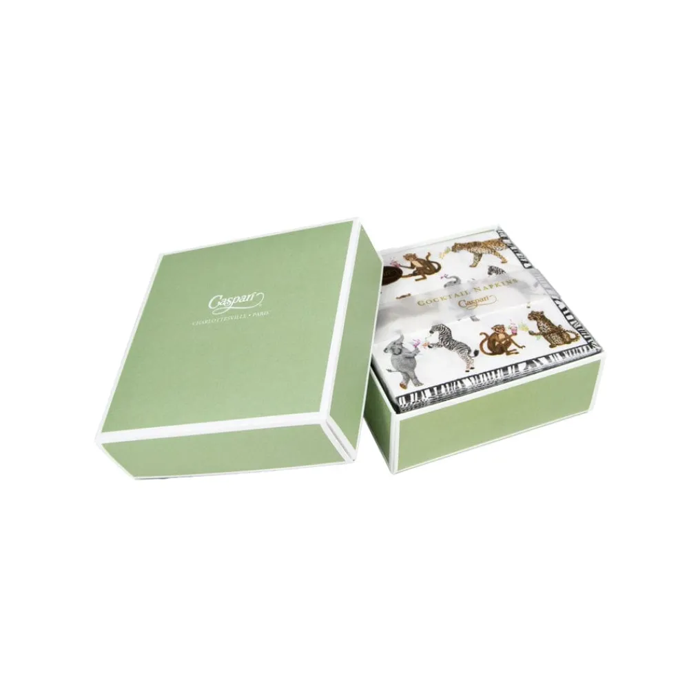 Caspari Boxed Cocktail Napkins|Cocktails Gone Wild Boxed Cocktail Napkins - 40 Per Box