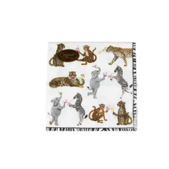 Caspari Cocktail Party|Paper Cocktail Napkins|Cocktails Gone Wild Cocktail Napkins - 20 Per Package