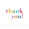 Caspari Thank You Notes|Colorful Thank You Thank You Notes - 8 Note Cards And Envelopes