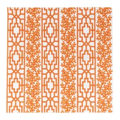 Caspari Paper Luncheon Napkins|Coral And Trellis Coral Luncheon Napkins - 20 Per Package