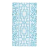 Caspari Paper Guest Towels|Coral And Trellis Robin's Egg Guest Towel Napkins - 15 Per Package