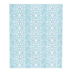 Caspari Paper Guest Towels|Coral And Trellis Robin's Egg Guest Towel Napkins - 15 Per Package