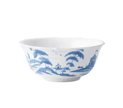 Juliska Ceramic Plates & Dinnerware|Country Estate Cereal/Ice Cream Bowl - Delft Blue