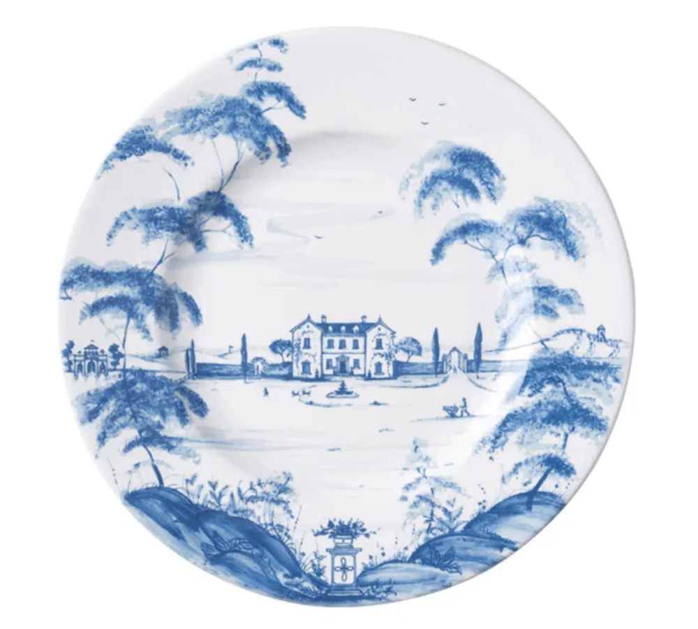 Juliska Memorial Day|Ceramic Plates & Dinnerware|Country Estate Dinner Plate - Delft Blue