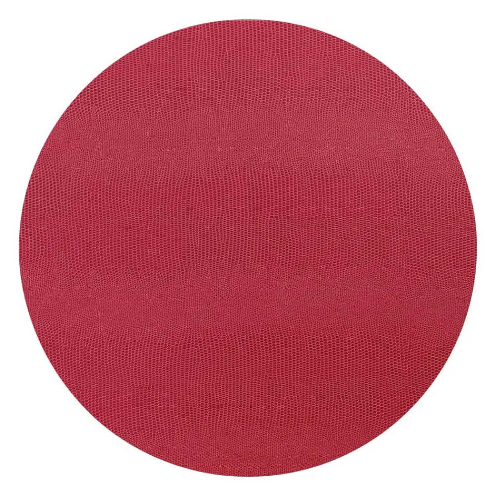 Caspari Graduation Celebration|Placemats|Cranberry Lizard Felt-Backed Placemats - 1 Each