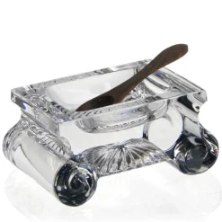 William Yeoward New Year'S|Kitchen Essentials|Crystal June Salt Dish with Spoon