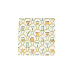 Caspari Boxed Cocktail Napkins|Deco Cocktails Boxed Cocktail Napkins - 40 Per Box