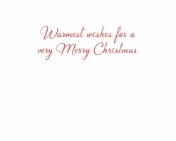 Caspari Christmas And Holiday Cards|Boxed Holiday Cards|Decorated Staircase And Christmas Tree Classic Boxed Christmas Cards - includes 15 cards & envelopes