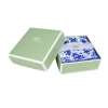 Caspari Bridal Shower|Boxed Cocktail Napkins|Delft Boxed Paper Cocktail Napkins in Blue - 40 Per Box