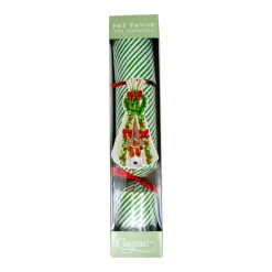 Caspari Christmas Crackers|Dog Christmas Teepee Pet Favor - Single Item/13 Inch