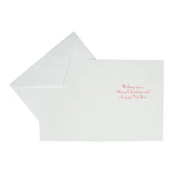 Caspari Christmas And Holiday Cards|Boxed Holiday Cards|Dogs And Cats Christmas Tree Large Boxed Christmas Cards - includes 15 cards & envelopes