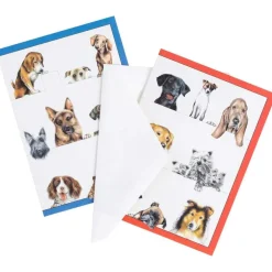Caspari Note Cards|Dogs Boxed Note Cards - 8 Note Cards & 8 Envelopes