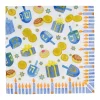 Caspari Christmas Napkins|Hanukkah|Dreidel; Dreidel; Dreidel Luncheon Napkins - 20 Per Package