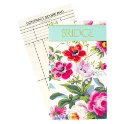 Caspari Bridge|Edwardian Garden Bridge Score Pad - 1 Each