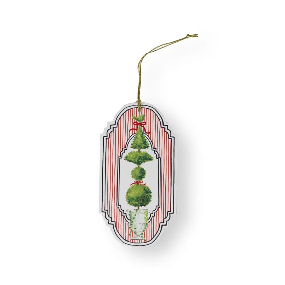 Caspari Christmas Gift Tags & Labels|Gift Tags & Enclosure Cards|Eloise Gift Tags - 4 Per Package
