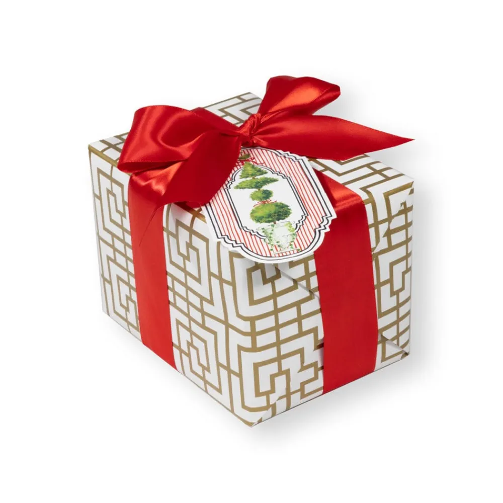 Caspari Christmas Gift Tags & Labels|Gift Tags & Enclosure Cards|Eloise Gift Tags - 4 Per Package