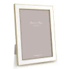 Addison Ross Pictures, Frames & Clocks|Enamel & Gold 8" x 10" Picture Frame in White - 1 Each