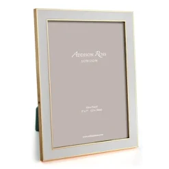 Addison Ross Mother'S Day|Hanukkah|Enamel & Gold 4" x 6" Picture Frame in Stone Grey - 1 Each