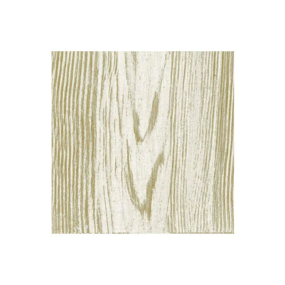 Caspari Paper Cocktail Napkins|Faux Bois Birch Paper Linen Cocktail Napkins - 15 Per Package