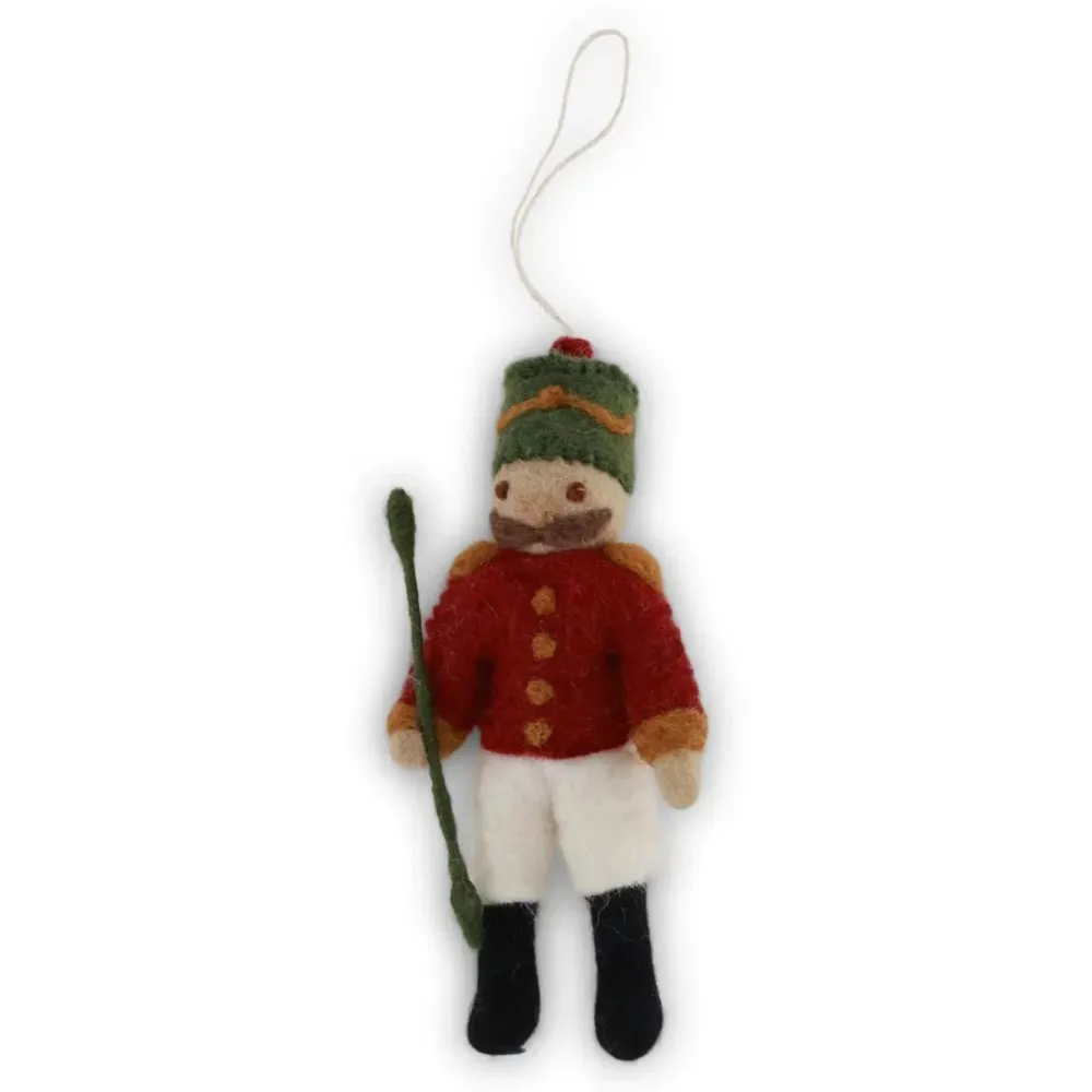 Gry & Sif Ornaments|Felt Ornament Set - Ballerina and Nutcracker