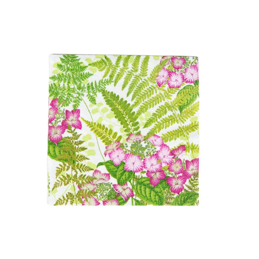Caspari Paper Luncheon Napkins|Fern Garden Luncheon Napkins - 20 Per Package