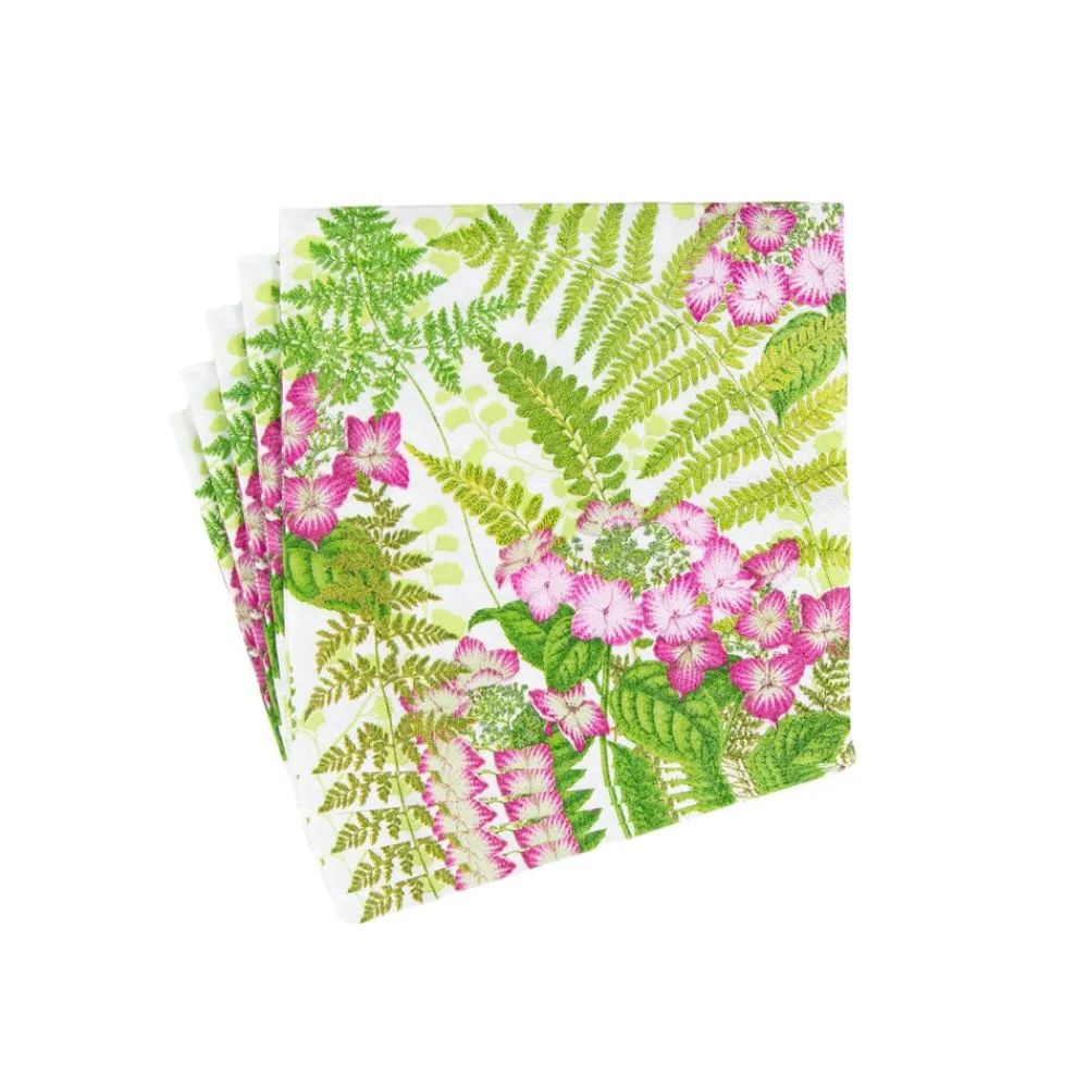 Caspari Paper Luncheon Napkins|Fern Garden Luncheon Napkins - 20 Per Package