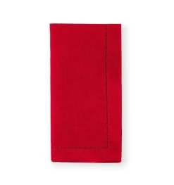 Sferra Memorial Day|Graduation Celebration|Festival Cloth Dinner Napkins in Red - Set of 4
