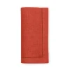 Sferra Table Linens|Cloth & Linen Napkins|Festival Cloth Dinner Napkins in Brick - Set of 4