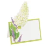 Caspari Place Cards|Fleurs De Mariage White Place Cards Die Cut Package 8 In