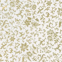 Caspari Christmas Wrapping Paper|Wrapping Paper|Flora Scrollwork Gift Wrap - One 30