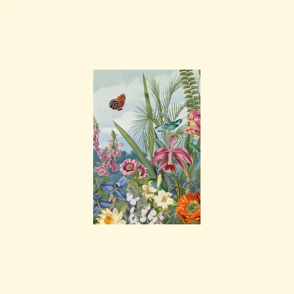 Caspari Greeting Cards|Floral Blank - Set Of Six Greeting Cards And Envelopes