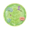 Caspari Paper Salad And Dessert Plates|Floral Majolica Paper Salad & Dessert Plates - 8 Per Package