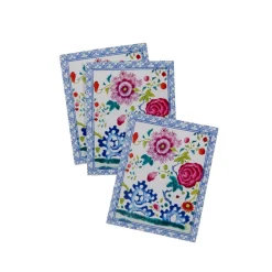 Caspari Bridge|Floral Porcelain Bridge Tally Sheets - 12 per Package