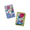 Caspari Playing Cards|Bridge|Floral Porcelain Playing Cards - 2 Decks Included